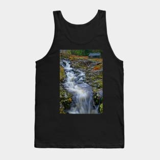 Waterfall at Ashness Bridge, English Lake District Tank Top